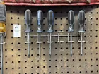  Preview image for Lot# 25 - Lot of screwdrivers in wall mo 