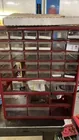  Preview image for Lot# 87 - Red metal hardware cabinet 