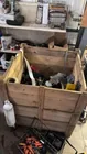  Preview image for Lot# 258 - Wooden crate of metal saw bla 
