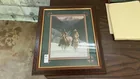  Preview image for Lot# 371 - Framed Horseback Print 