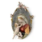 Preview image for Capodimonte-Style Madonna Wall Plaque 