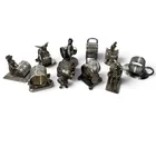  Preview image for Ten Victorian Silverplate Napkin Rings 