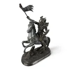 Preview image for Spelter Medieval Knight on Horseback 