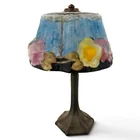  Preview image for Pairpoint Floral Puffy Boudoir Lamp 