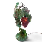  Preview image for Murano Art Glass Grape Lamp 
