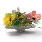  Preview image for Murano Art Glass Floral Lamp 