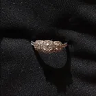  Preview image for 10K White Gold Three-Stone Diamond Ring 