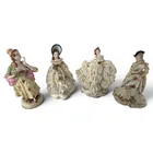  Preview image for Four Capodimonte-Style Porcelain Ladies 