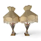  Preview image for Pair Capodimonte-Style Porcelain Urn 