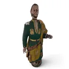  Preview image for Spanish Colonial Polychrome Wood Santo 