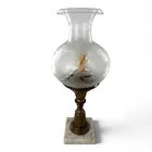  Preview image for Victorian Brass and Marble Solar Lamp 