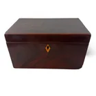  Preview image for Regency Mahogany Two-Compartment Tea 