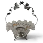  Preview image for Victorian Silverplate Glass Bride's 