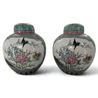  Preview image for Pair King's Macau Famille Rose Jars 