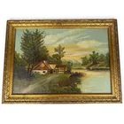  Preview image for P. Simon American Landscape Oil Painting 