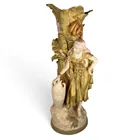  Preview image for Large Italian Figural Ceramic Floor Vase 