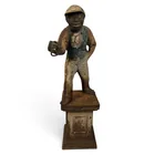  Preview image for Painted Cast-Iron Jockey Hitching Post 