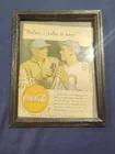  Preview image for Lot# 106 - Framed Coca-Cola Baseball Adv 