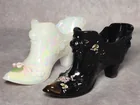  Preview image for Lot# 13i - (2) Fenton Glass Shoes/Slippe 