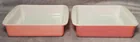  Preview image for Lot# 21 - (2) 8 Inch Pyrex Pink Baking/C 
