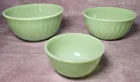  Preview image for Lot# 43 - (3) Fire King Jadeite Swirl Mi 