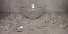  Preview image for Lot# 61 - Glass Punch Bowl / Cups & Ladl 