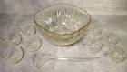  Preview image for Lot# 63 - Glass Punch Bowl / Cups with L 