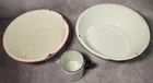  Preview image for Lot# 95 - (2) Enamelware Bowls & (1) Cof 