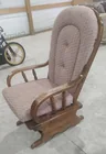  Preview image for Lot# 110 - Oak Glider Rocking Chair 