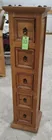  Preview image for Lot# 113 - Wooden 5 Drawer Storage Tower 