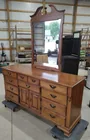  Preview image for Lot# 123 - Tell City Wooden Dresser w/ M 