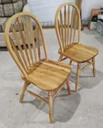  Preview image for Lot# 128 - Pair of Wooden Chairs 