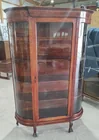  Preview image for Lot# 147 - Wooden Claw foot Display Cabi 