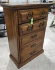  Preview image for Lot# 196 - Wooden 5 Drawer Dresser 