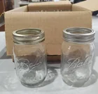  Preview image for Lot# 238 - 12 Glass Pint Canning Jars 