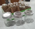  Preview image for Lot# 240 - 12 Glass Jelly Canning Jars 