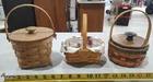  Preview image for Lot# 264 - 3 Longaberger Baskets 
