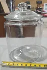  Preview image for Lot# 278 - Large Glass Cookie Jar w Lid 