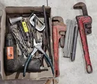  Preview image for Lot# 471 - Various Pipe Wrenches, Bits & 