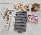  Preview image for Lot# 505 - Cast Iron Cornbread Mold & Ot 