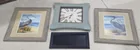  Preview image for Lot# 608 - Bird/Beach Decor, Frame & Clo 