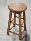  Preview image for Lot# 626 - Wooden Spinning Bar Stool 
