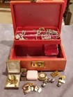  Preview image for Lot# 704 - Vintage Jewelry Box w/ Misc C 