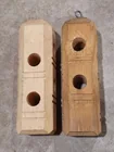  Preview image for Lot# 823 - 2 Wooden Suet Feeders 