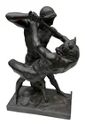  Preview image for 79. 18" H Barye Bronze 