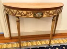  Preview image for 362. Faux decorated console table 