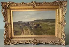 Preview image for 393. o/c Sheep painted in gilt frame 