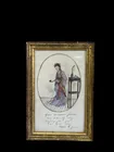  Preview image for 422. w/c Asian figure w/ letter 