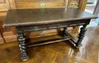  Preview image for 395. Library table w/Barley twist legs 