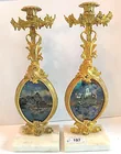  Preview image for 197. Gilt candelabras w/rev. ptg 